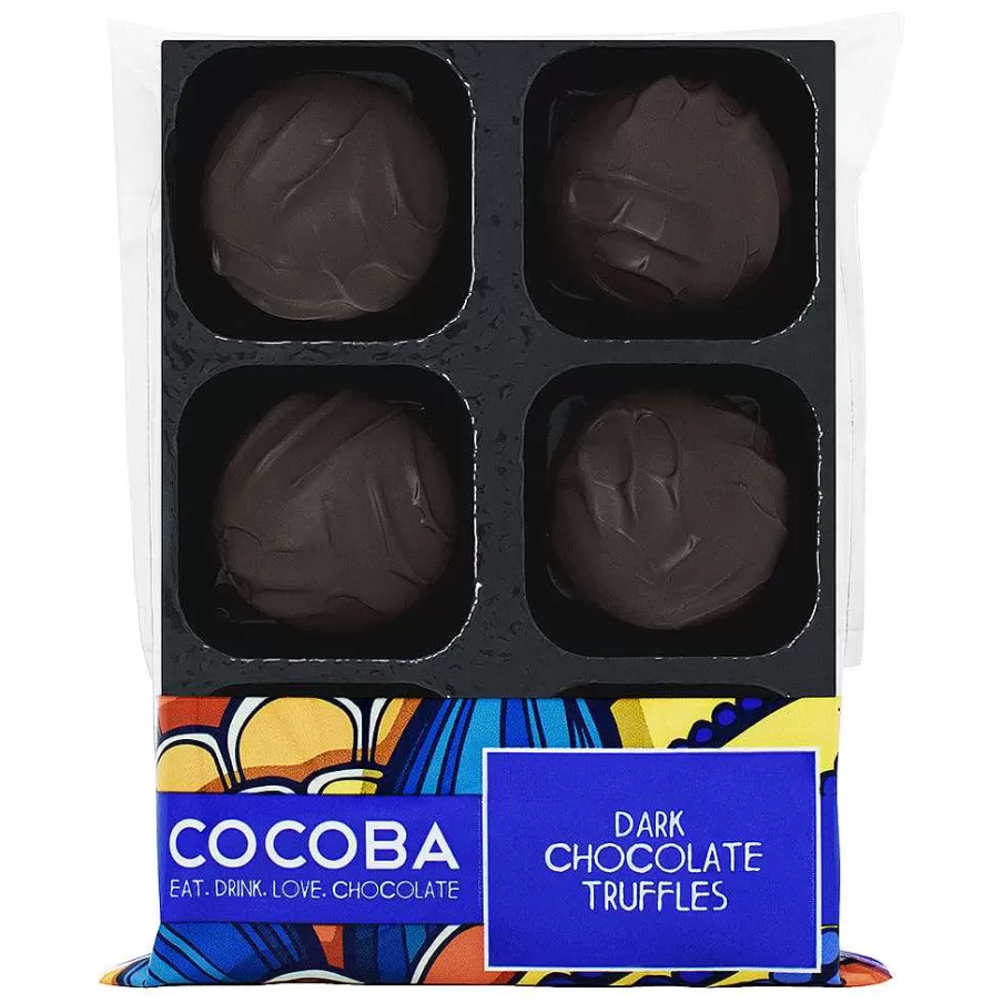 Clearance Dark Chocolate Truffles (6 Truffles) Toppings